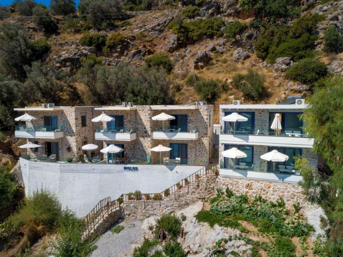 Molos Apartments Loutro Esterno foto