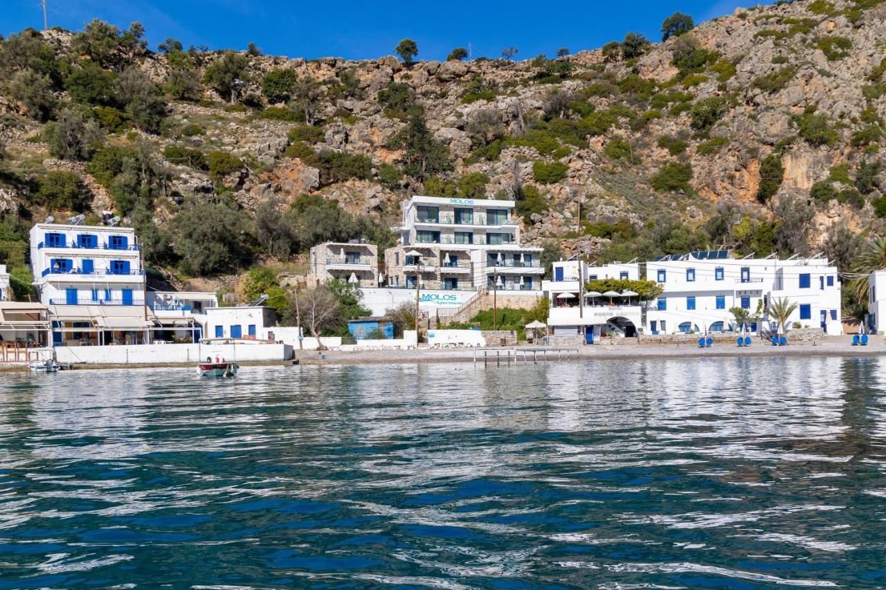 Molos Apartments Loutro Esterno foto