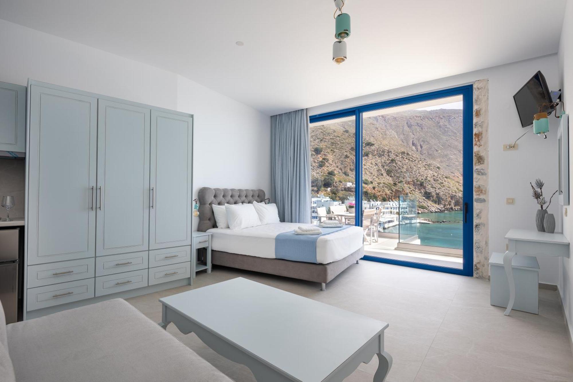 Molos Apartments Loutro Camera foto
