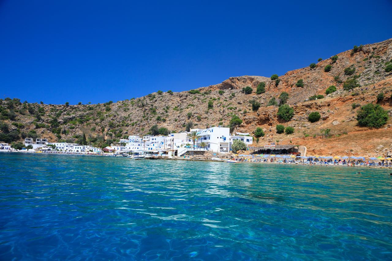 Molos Apartments Loutro Esterno foto